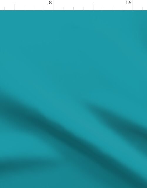 Caribbean Sea Blue Solid Fabric