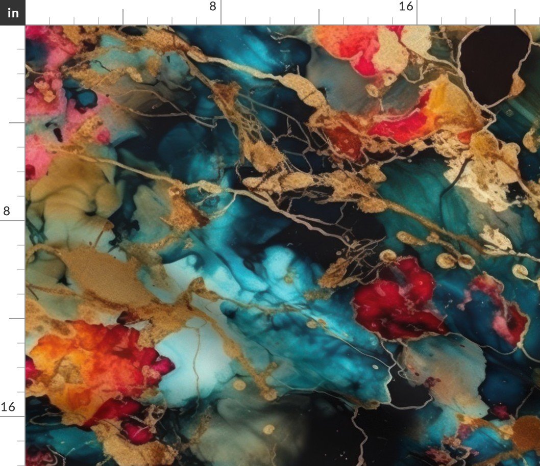 Chinese Alcohol Ink Fabric Chinese Alcohol Ink Fabric