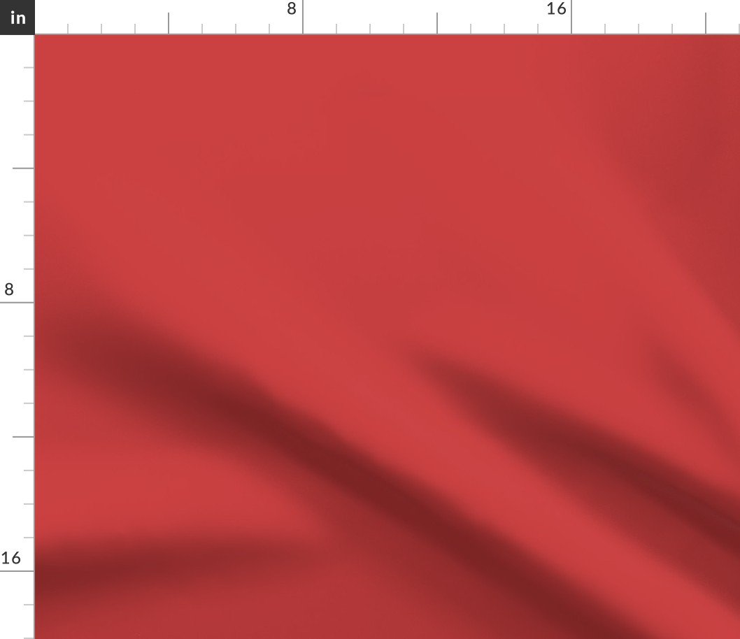 Cranberry Red Solid Color Trend Autumn Winter 2019 2020 Fabric