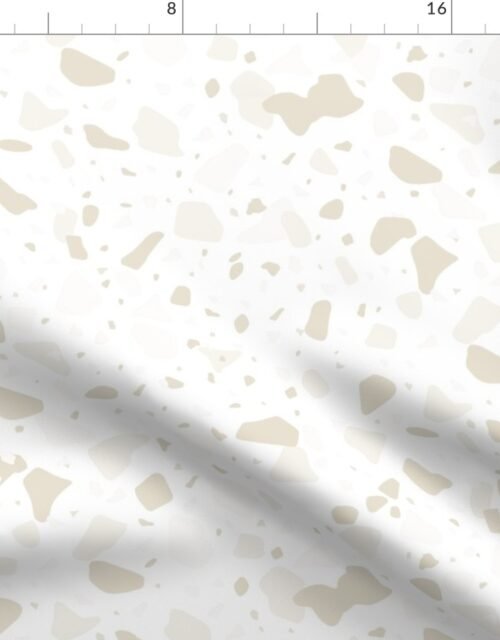 Cream Marble Chips French Provincial Autumn Terazzo Fabric