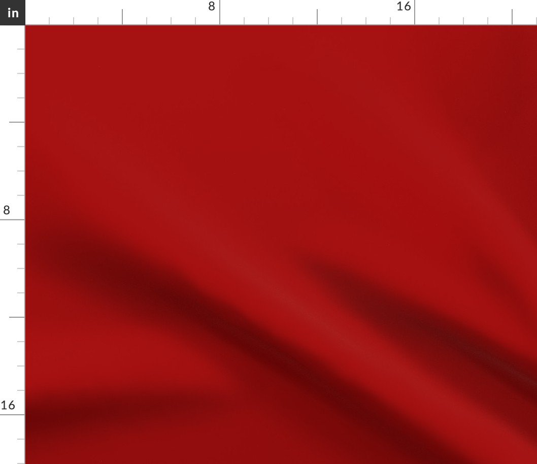 Dark Red - Tomato Solid Color Palette Fabric