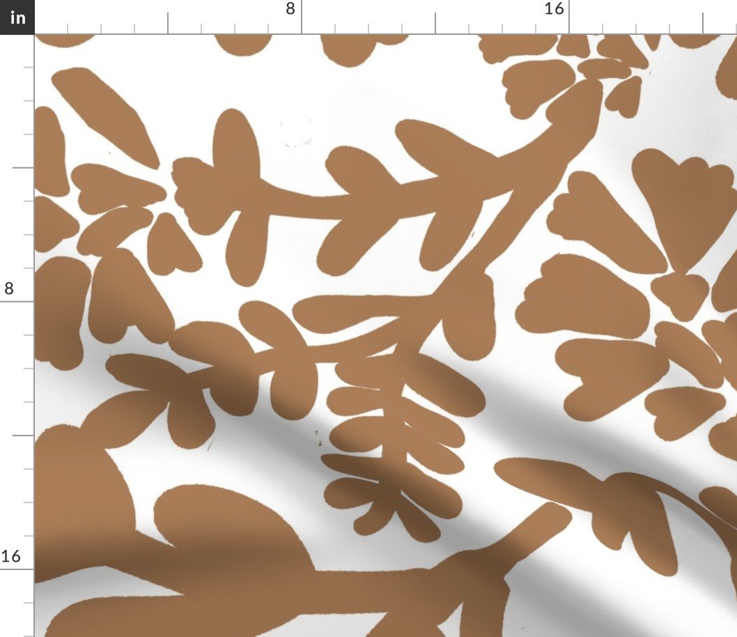 Earth on Cloud Jumbo Botanical Fabric Earth on Cloud Jumbo Botanical Fabric