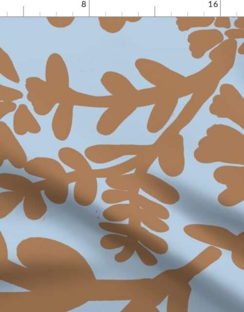 Earth on Sky Jumbo Botanical Fabric