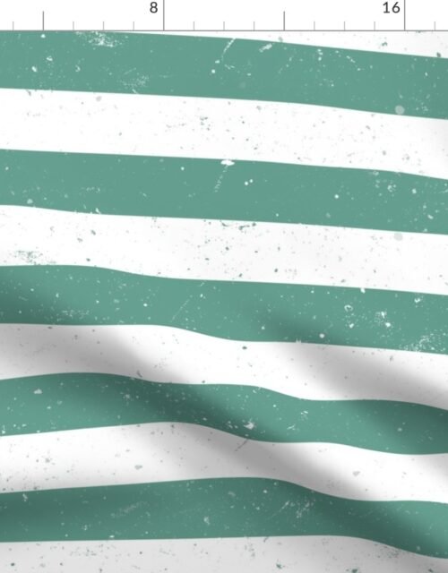 Fern Green and White Splattered Paint Horizontal Cabana Tent Stripe to Match the Cut and Sew Christmas Dolls and Stockings Fabric
