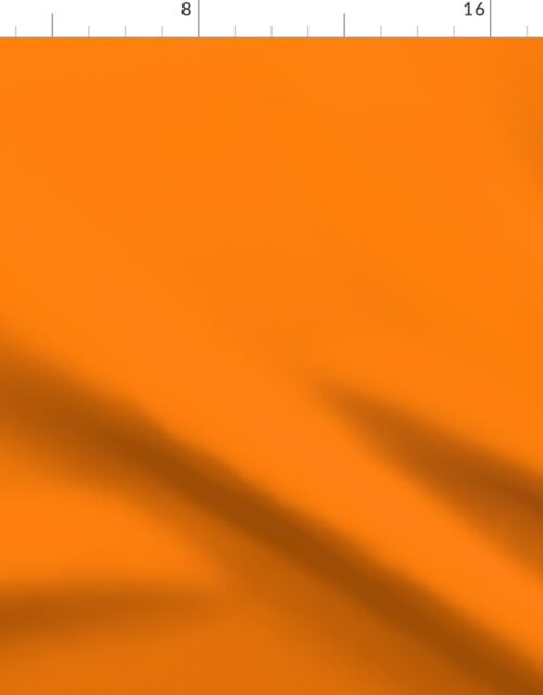 Florida Orange Official State Solid Color Fabric