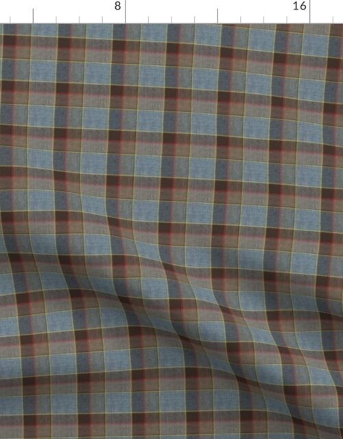 Fraser Weathered Wool Scottish Tartan Fabric