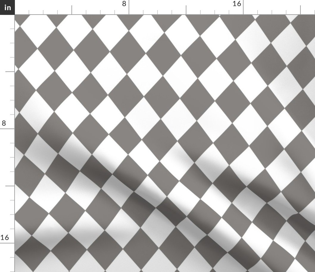 Frost Gray Small Modern Diamond Pattern Fabric Frost Gray Small Modern Diamond Pattern Fabric