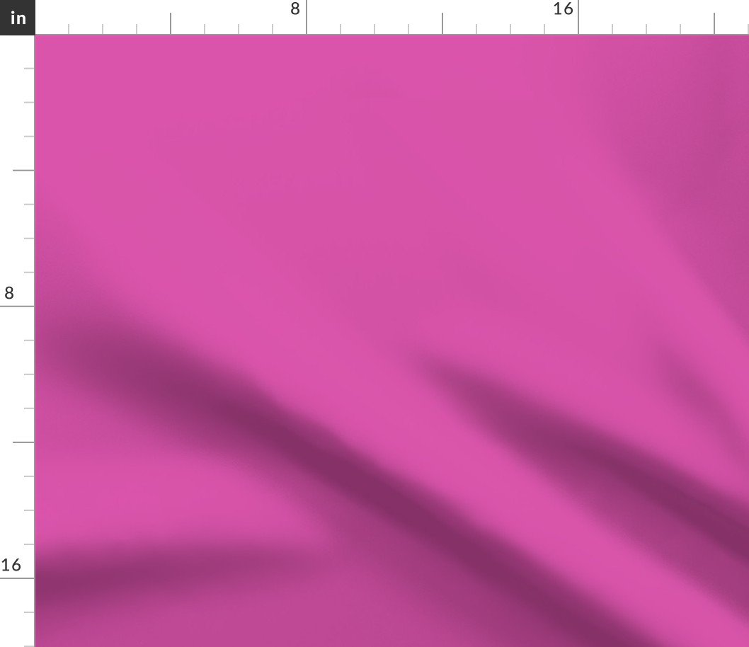 Fuschsia Pink Breast Cancer Awareness Solid Color Trim Fabric