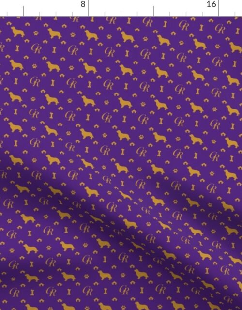 Golden Retrievers in WKC Colors Fabric