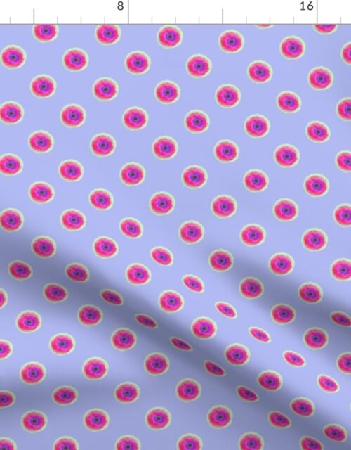 Green Tie-Dye on Light Blue Fabric