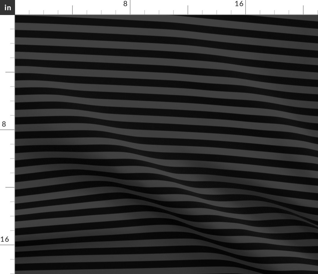 Halloween Holiday 1/2 inch Black and Shadow Grey Witch Stripes Fabric Halloween Holiday 1/2 inch Black and Shadow Grey Witch Stripes Fabric