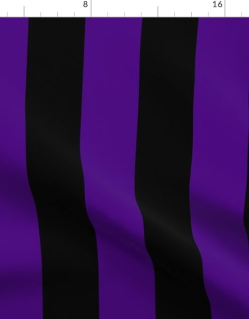 Indigo and Black Stripe  3 inch Fabric