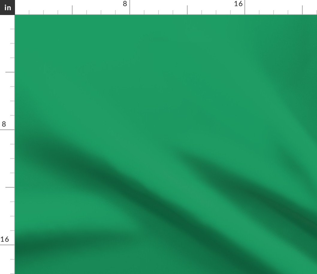 Irish Flag Green Simple Solid Color Fabric