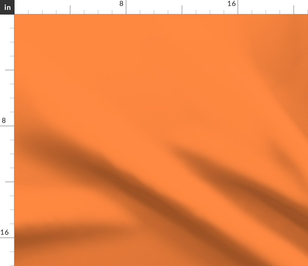 Irish Flag Orange Simple Solid Color Fabric