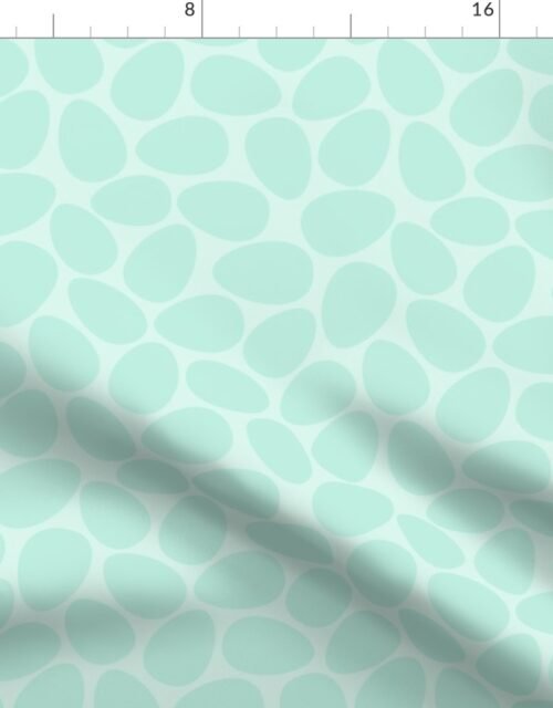 Large Aqua Blue Colored Pastel Easter Eggs Aqua Blue Chocolate Easter Eggs Fabric