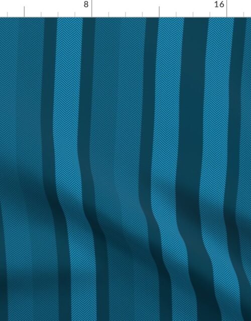 Large Peacock Shades Modern Interior Design Stripe Fabric