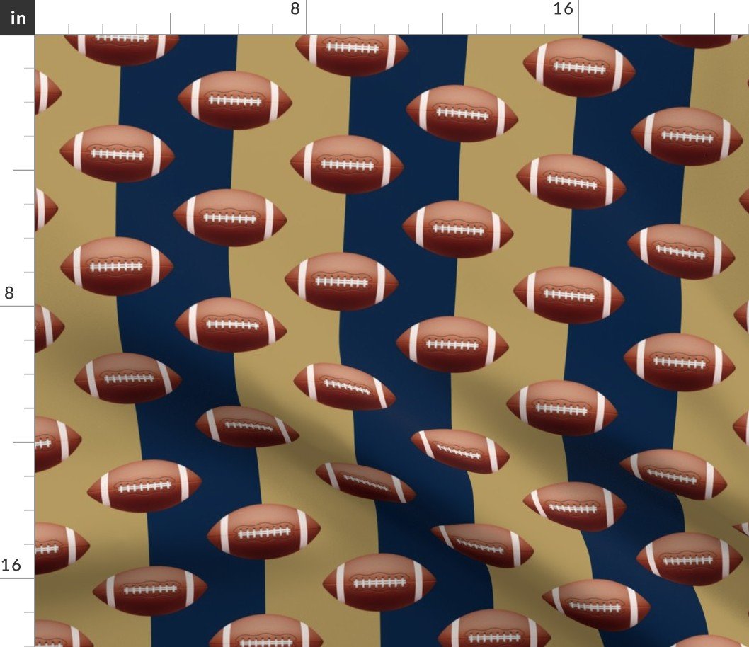 Los Angeles’ Famed Football Team Colors of Blue and Gold Fabric Los Angeles' Famed Football Team Colors of Blue and Gold Fabric