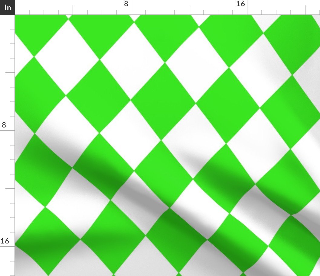Margarita Lime Modern Diamond Pattern Fabric Margarita Lime Modern Diamond Pattern Fabric