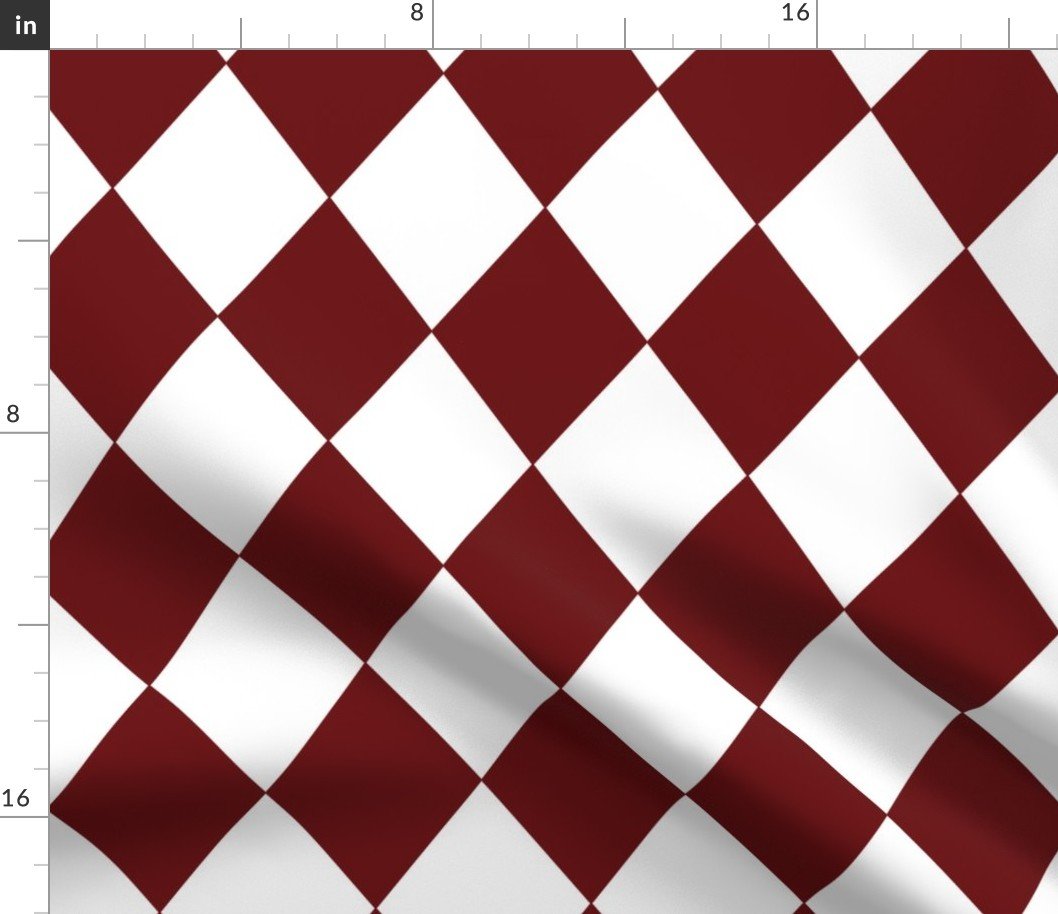 Merlot Red Modern Diamond Pattern Fabric Merlot Red Modern Diamond Pattern Fabric