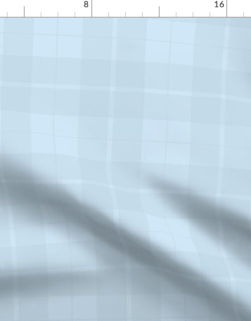Merry Bright  Pastel Blue Tartan Fabric