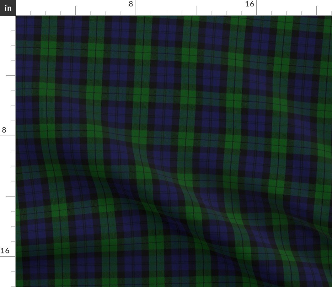 Military Blackwatch Scottish Tartan Plaid Fabric Military Blackwatch Scottish Tartan Plaid Fabric