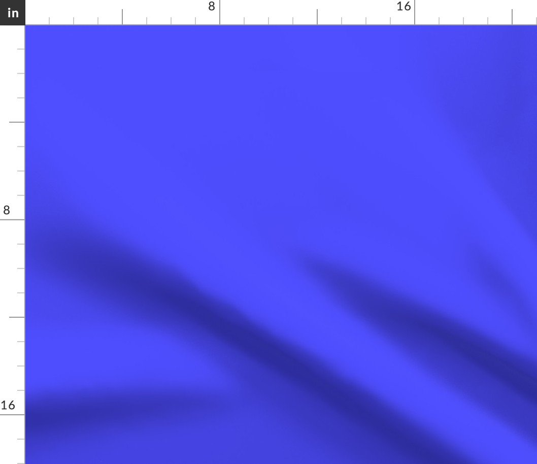 Neon Electric Blue Coordinate Solid for Neo Deco Prints Fabric