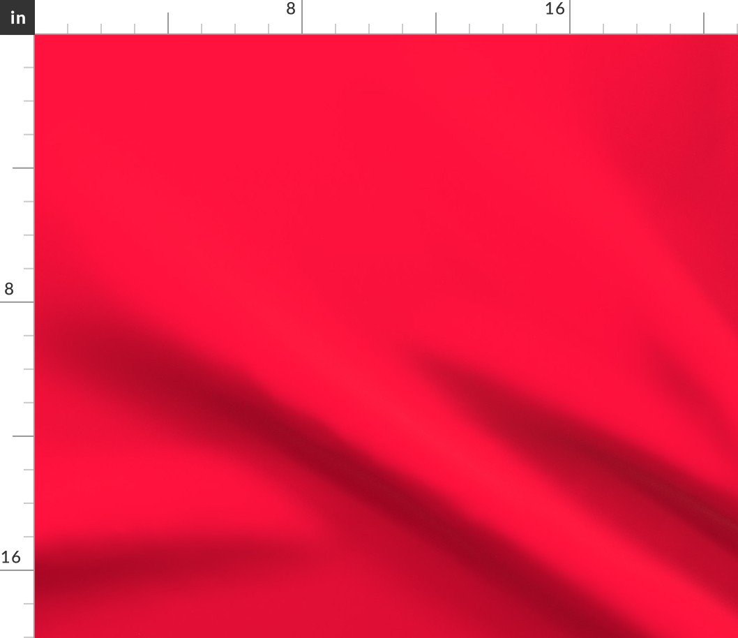 Neon Fire Red  Coordinate Solid for Neo Deco Prints Fabric