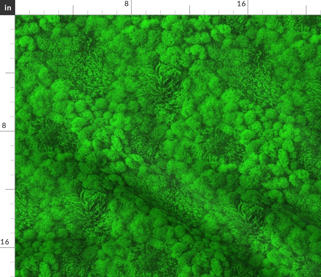 Neon Moss Wall Fabric Neon Moss Wall Fabric