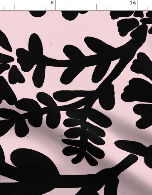 Night on Dawn Jumbo Botanical Fabric