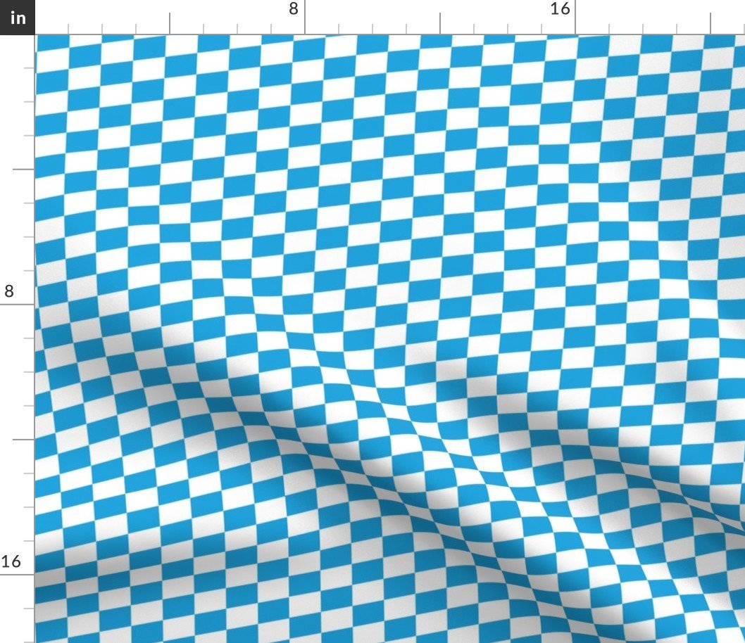 Oktoberfest Bavarian Beer Festival Blue and White Small Diagonal Diamond Pattern Fabric Oktoberfest Bavarian Beer Festival Blue and White Small Diagonal Diamond Pattern Fabric