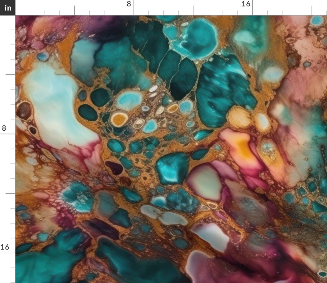 Opal Alcohol Ink 2 Fabric Opal Alcohol Ink 2 Fabric