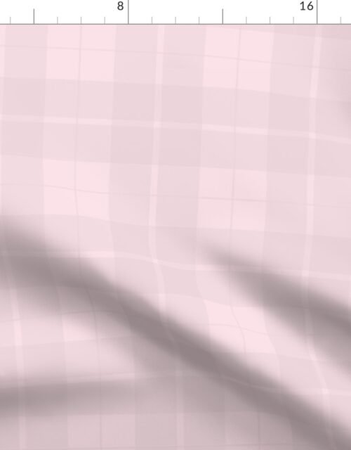 Pale Pink Tartan Fabric