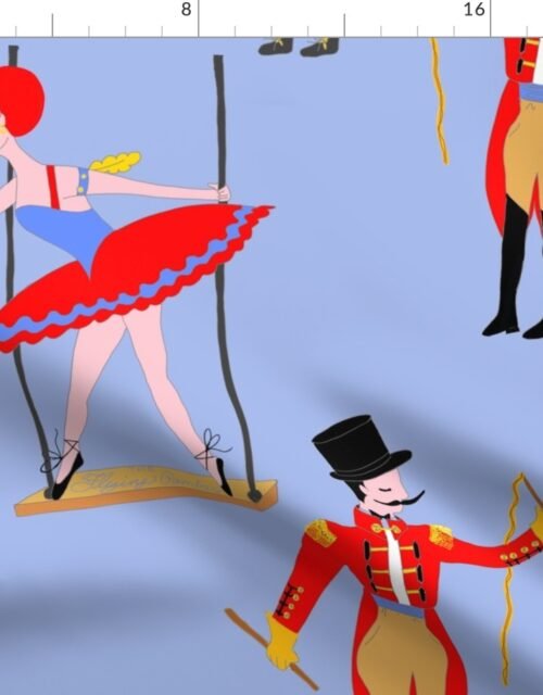 Playroom Circus Wallpaper Fabric