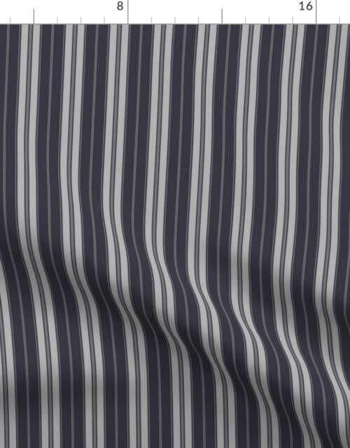 Polar Night  and Black Autumn Winter 2022 2023 Color Trend Mattress Ticking Fabric