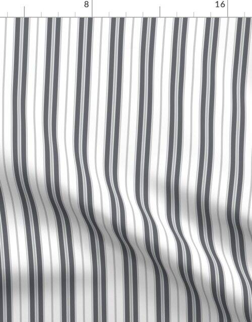 Quiet Shade Grey and White Autumn Winter 2022 2023 Color Trend Mattress Ticking Fabric