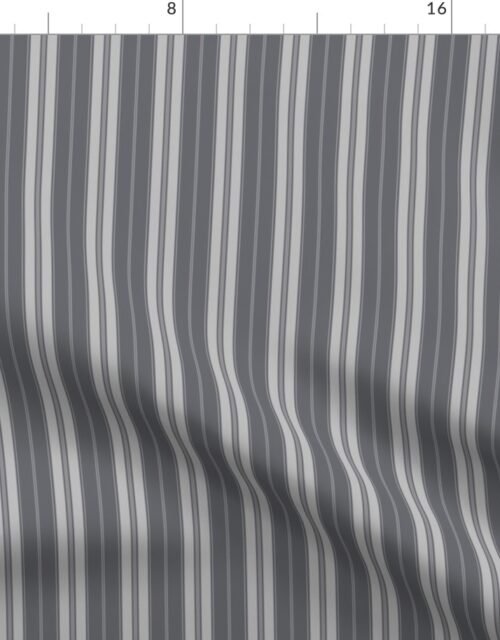 Quiet Shade Grey on Grey Autumn Winter 2022 2023 Color Trend Mattress Ticking Fabric