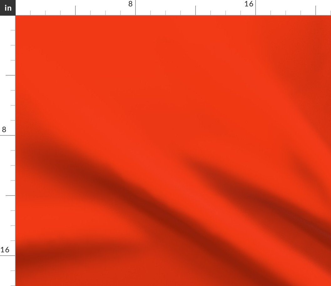 Red - Tomato Solid Color Palette Fabric