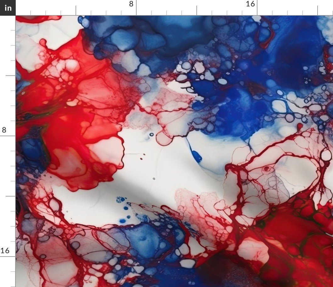 Red White and Blue Alcohol Ink American Patriotic Flag Colors Alcohol Ink Fabric Red White and Blue Alcohol Ink American Patriotic Flag Colors Alcohol Ink Fabric