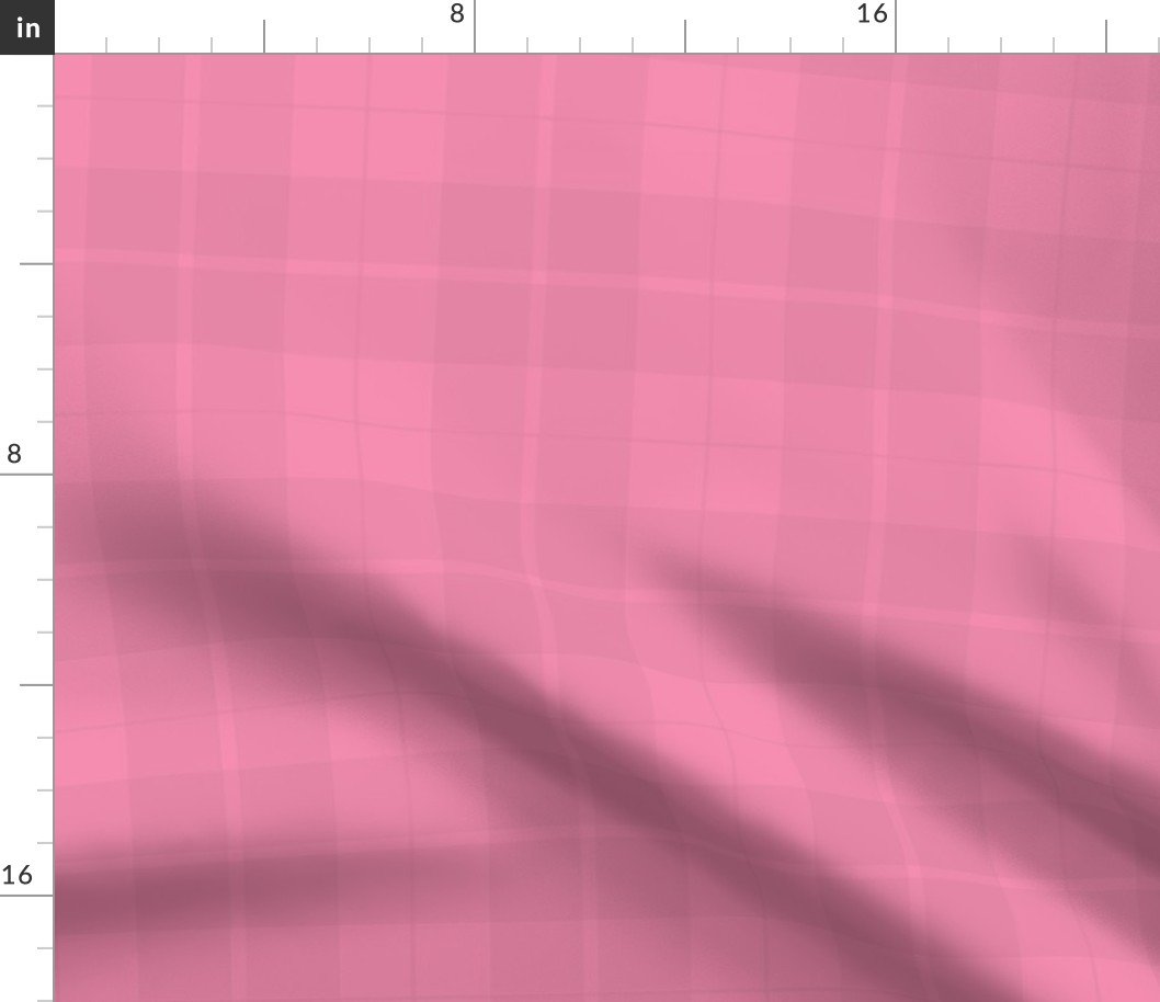 Rose Pink Merry Bright Christmas Holiday Tartan Coordinate Fabric