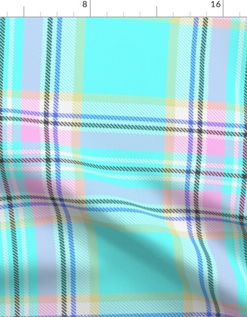 Royal Floridian Pastel Tartan Check Plaid Fabric