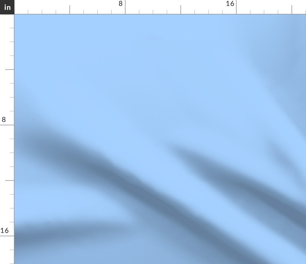 SOLID BABY BLUE  #a2cffe HTML HEX Colors Fabric