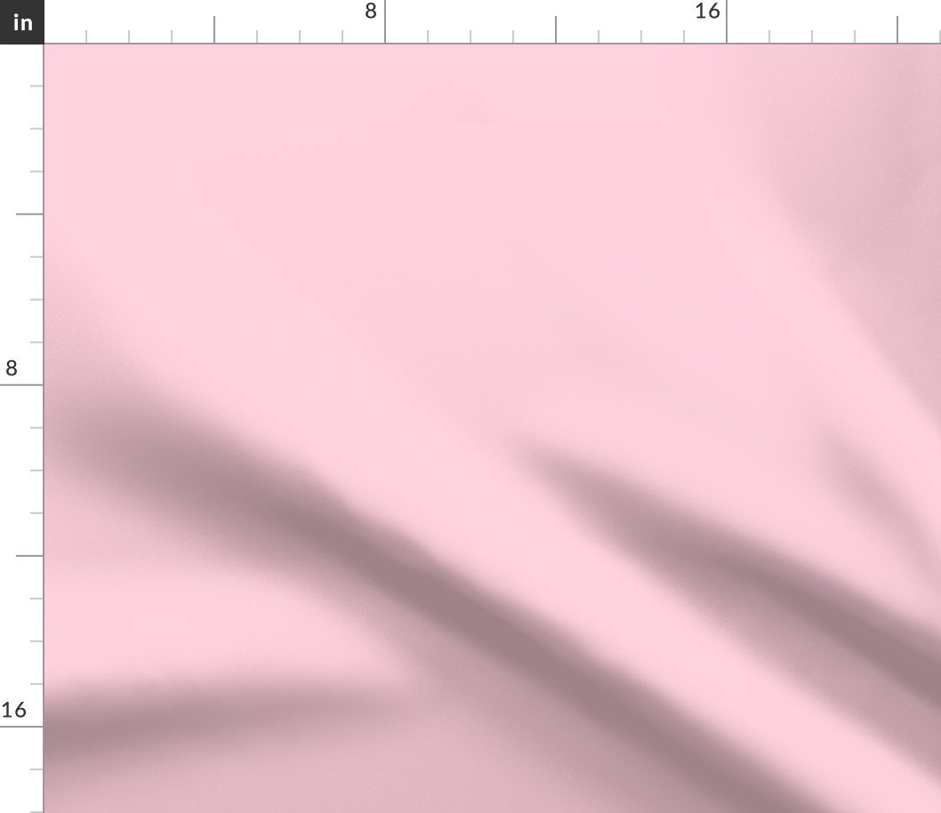 SOLID LIGHT PINK  #ffd1df HTML HEX Colors Fabric