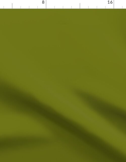SOLID OLIVE #6e750e HTML HEX Colors Fabric