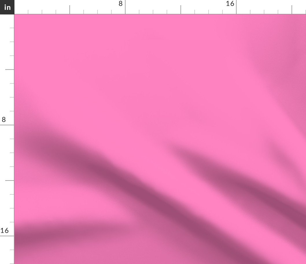 SOLID PINK  #ff81c0 HTML HEX Colors Fabric