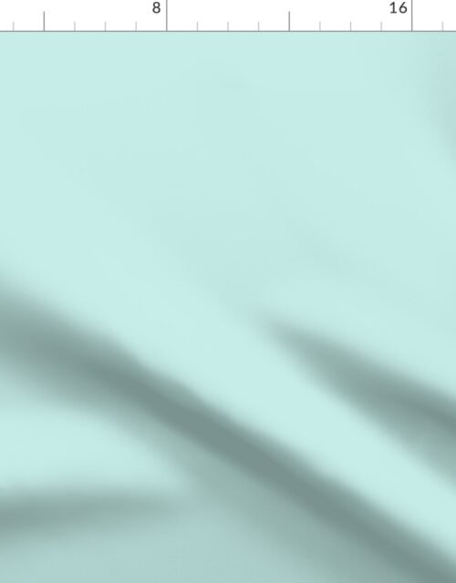 Sea Glass  Seafoam Blue Solid Color Palette Fabric