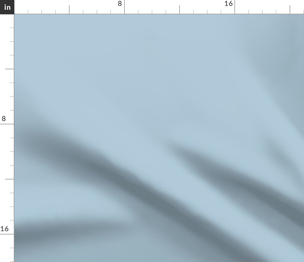 Sky Blue French Provincial Winter Solid Trim Color Fabric
