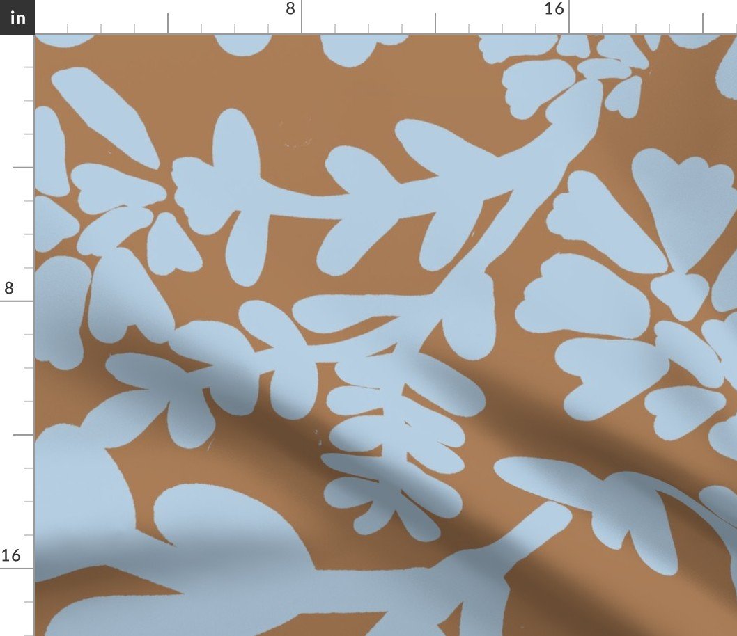 Sky on Earth Jumbo Botanical Fabric Sky on Earth Jumbo Botanical Fabric