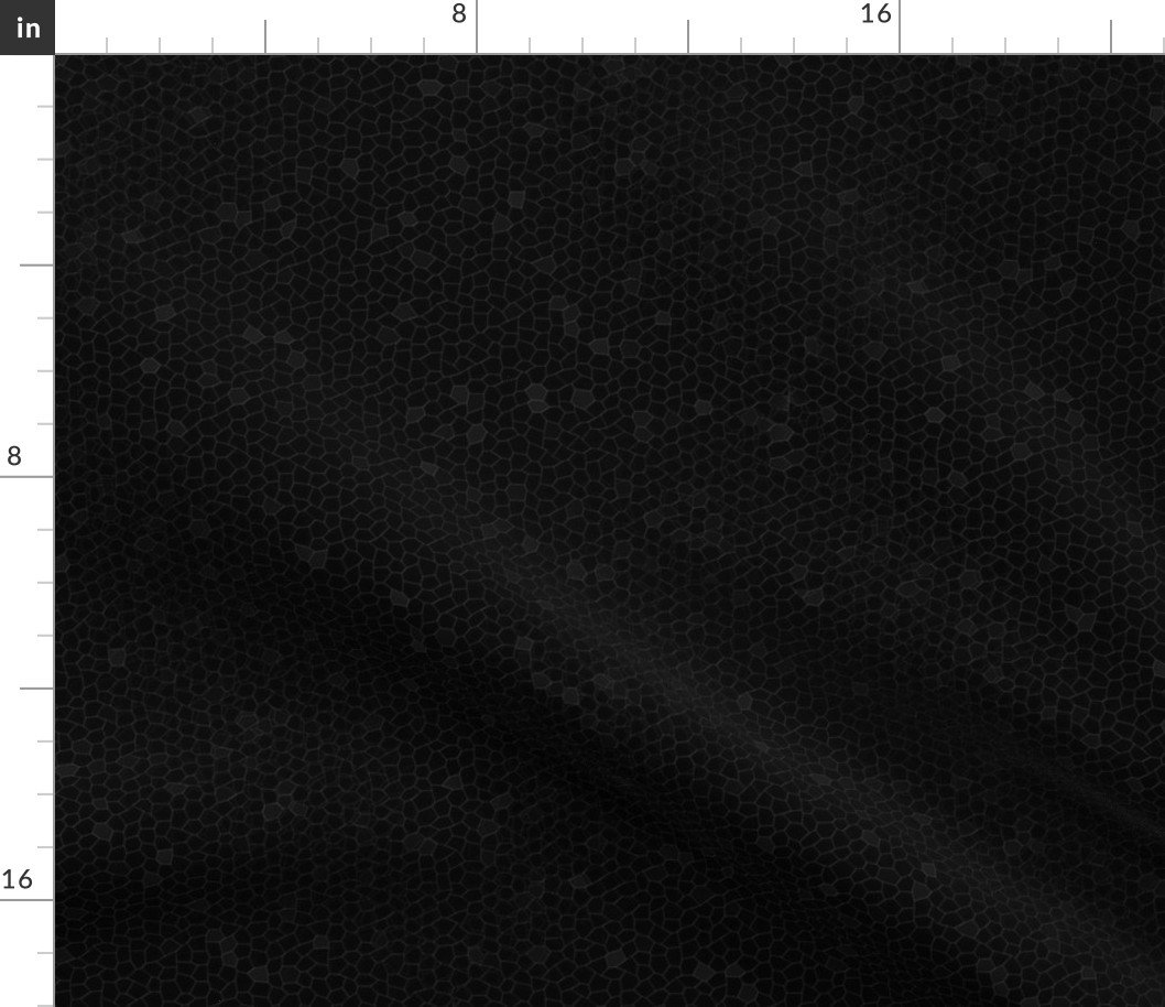 Small Art Deco Craquelure Eggshell Cracked Pattern in Black Fabric Small Art Deco Craquelure Eggshell Cracked Pattern in Black Fabric