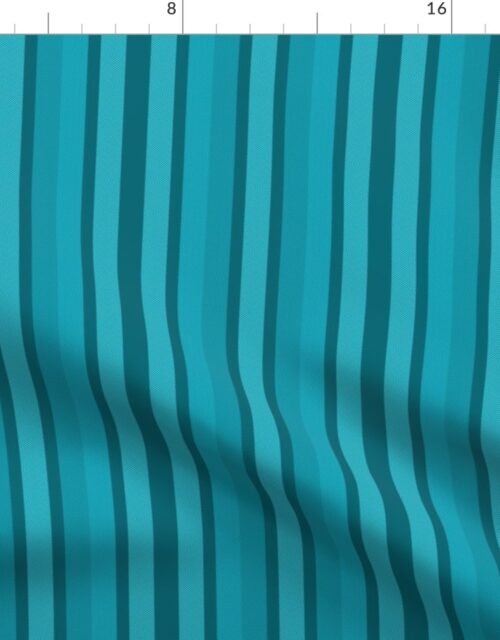 Small Caribbean Shades Modern Interior Design Stripe Fabric