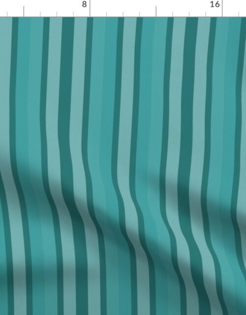 Small Lagoon Shades Modern Interior Design Stripe Fabric